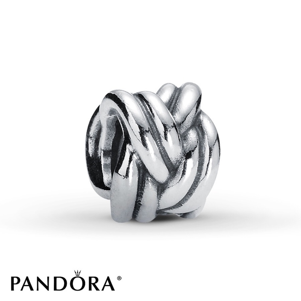 AUTHENTIC Pandora forget me knot charm